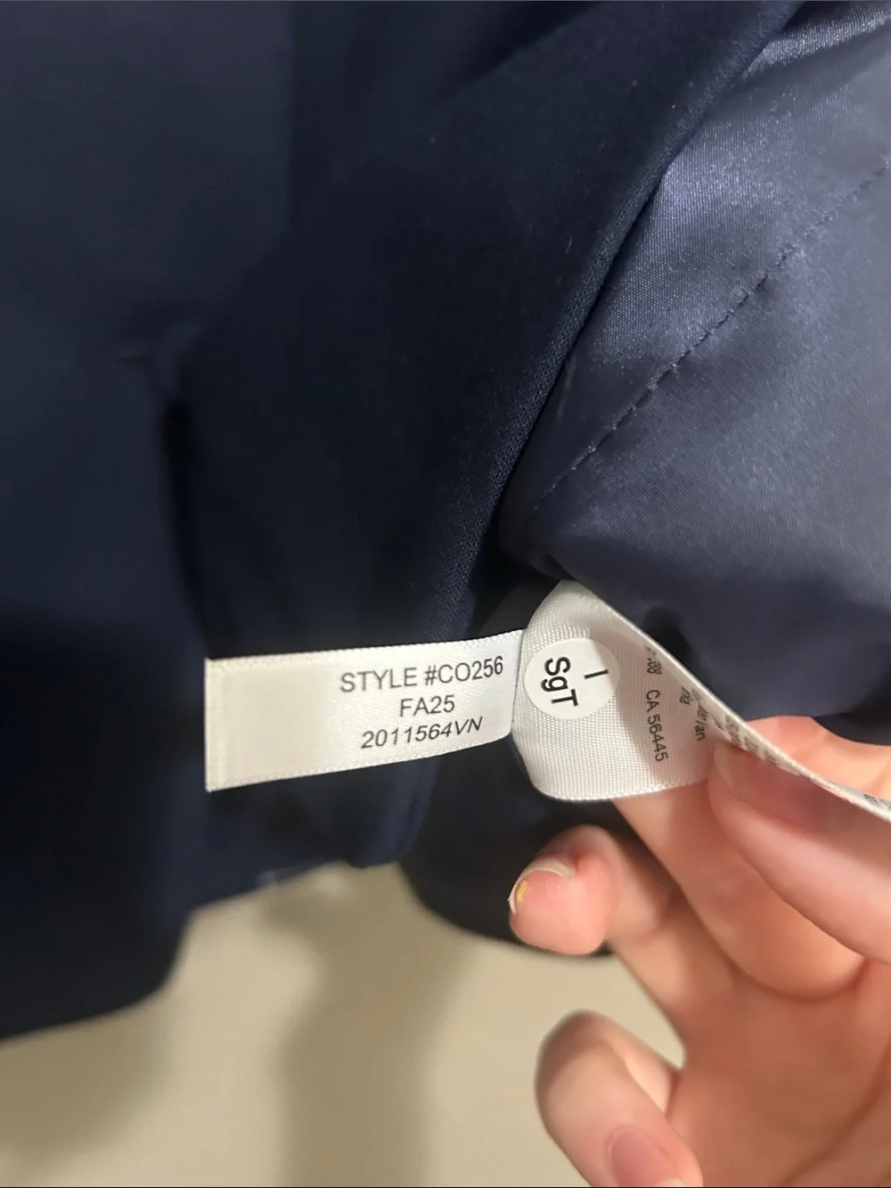 NWT J Crew Cora lady jacket in four-season stretch 12 Navy